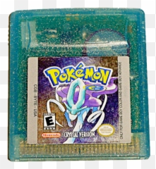 Suicune Gameboy - Pokemon Crystal Gbc Cartridge Png,Suicune Png