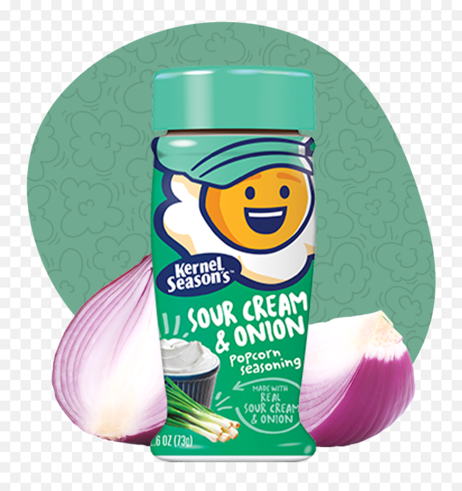 Sour Cream U0026 Onion - Sour Cream And Onion Popcorn Seasoning Png,Popcorn Kernel Png