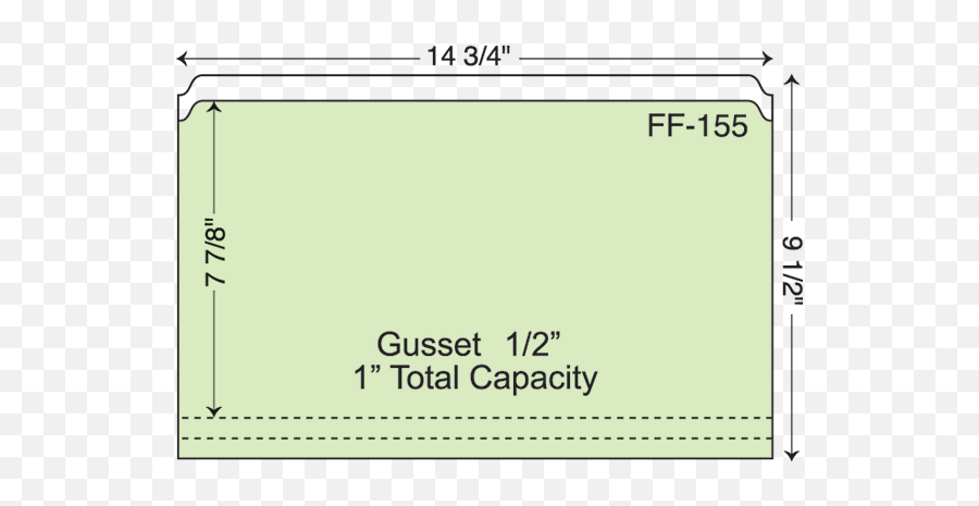 Custom Printed File Folders - Style Ff155 Horizontal Png,File Folder Png