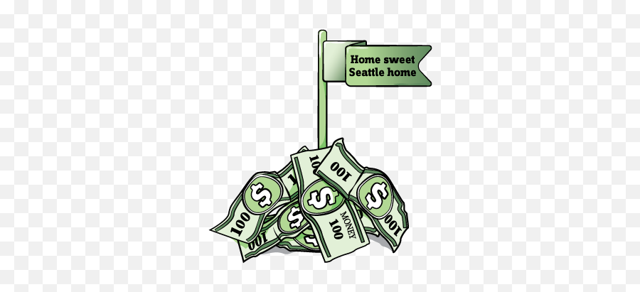How To Buy A Home In The Seattle Area Survival Guide - Language Png,Pile Of Cash Png