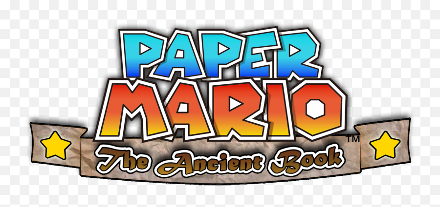 Download Pmtab Logo - Paper Mario Full Size Png Image Pngkit Paper Mario,Super Mario Odyssey Logo