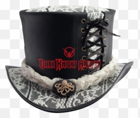 Havisham Ladyu0027s Steampunk Topper Leather Top Hat - Western png