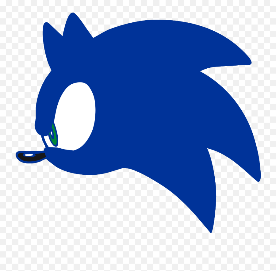 Sonic The Hedgehog Head Logo Png Image - Sonic Head Logo Png,Sonic Heroes Logo