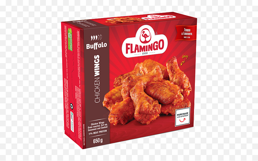 Buffalo Chicken Wings - Flamingo Chicken Wings Spicy Png,Chicken Wings Transparent