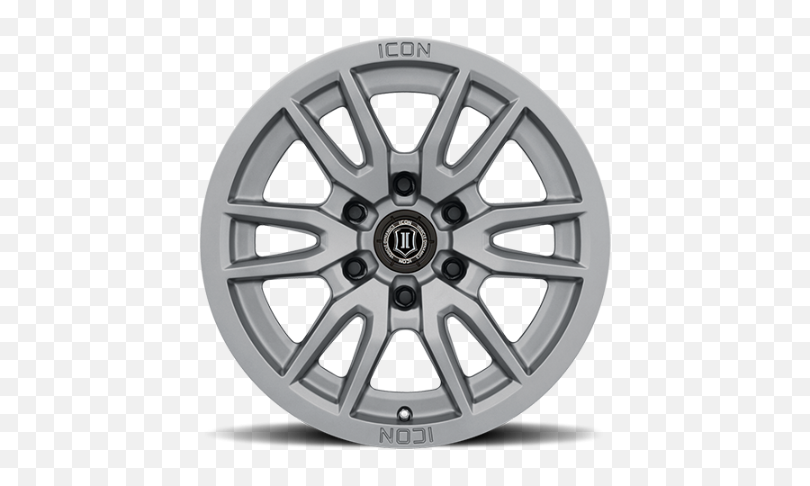 17x85 Icon Alloy Vector 6 Titanium - Icon Vector 6 Wheel Tacoma Png,Icon Chevy Truck