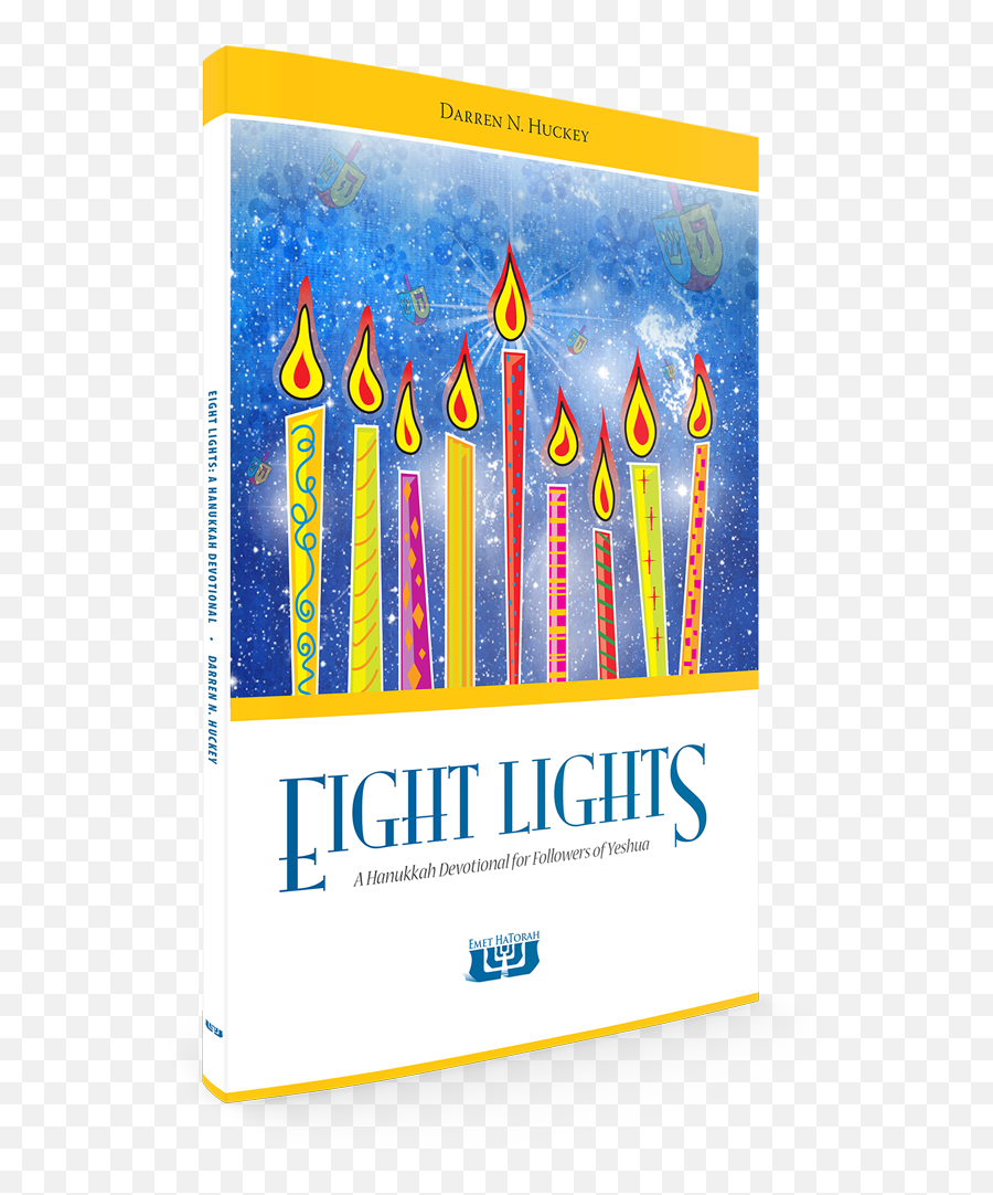 Eight Lights Hanukkah Devotional - Book Emet Hatorah Vertical Png,Hanukkah Icon