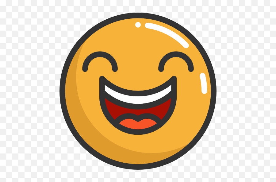 Emoticons Emoji Feelings Smileys Icon - Emoji De Alegria Png,Excited Emoji Png