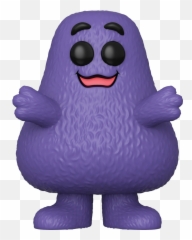 Mcdonaldu0027s Ad Icons Pop Vinyl Figure - Grimace COLLECTOR Pop png