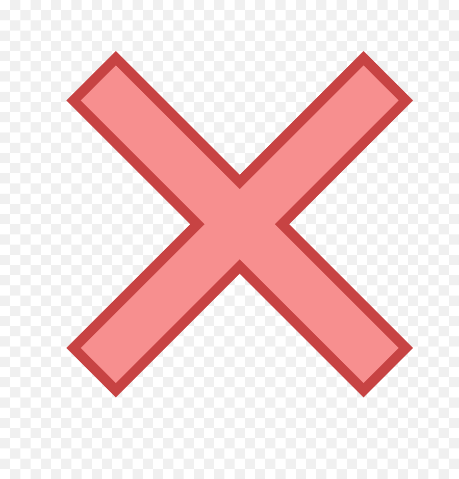 X Shape Png - Wrong Cross Transparent Background,Shape Png - free  transparent png images 