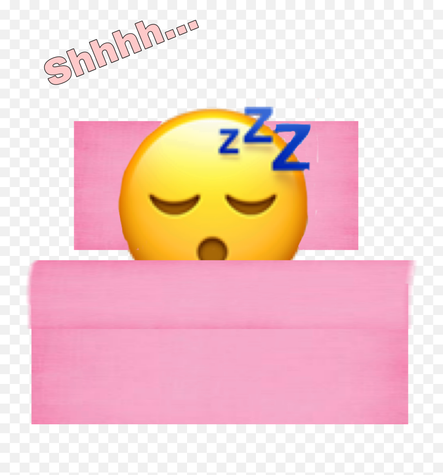 Sleep Shhh Zzzzz Bed Sticker - Happy Png,Shhhh Icon