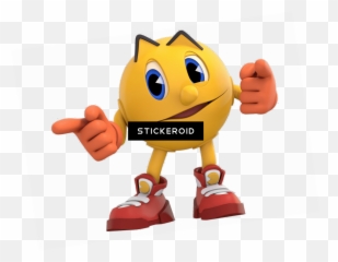 Download Hd Pacman Pointing Finger - Transparent PNG Man From And The Ghostly Adventures