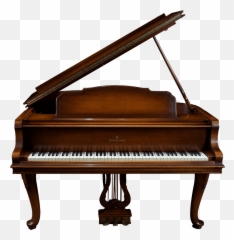 Piano Png Image - Brown Piano Png,Grand Piano Png