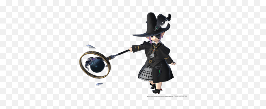 Black Mage - Final Fantasy Xiv A Realm Reborn Wiki Ffxiv Ffxiv Black Mage Af4 Png,Ff14 Icon Next To Name