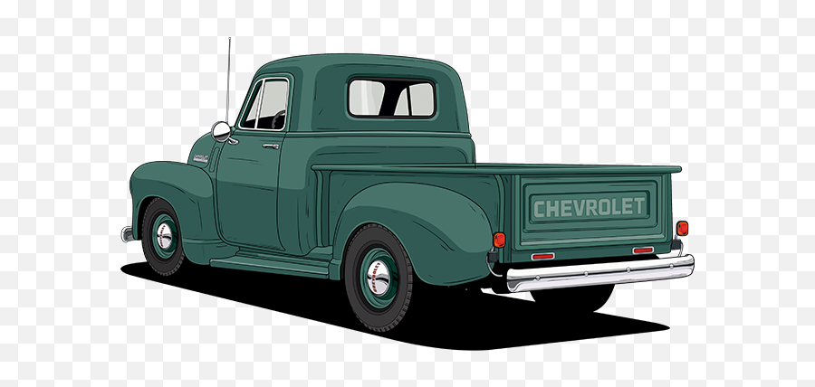Chevy Truck Legends 100 Year History Chevrolet - 47 Chevy Truck Rear Png,Custom Truck Builder Icon