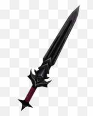 Download Black Sword For Designing Projects - Free Runescape Png