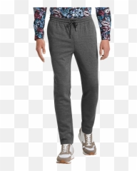 Paisley U0026 Gray Slim Fit Weekend Jogger Sweatpants - Straight Leg png