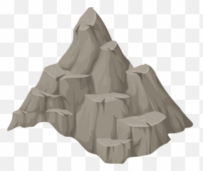 Clipart - Rock Vector Png
