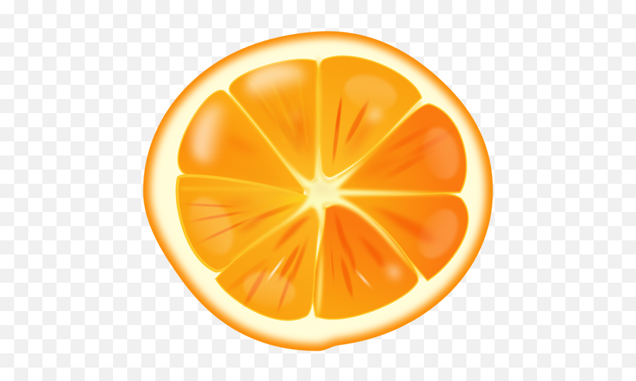 Orange Slice Public Domain Vectors - Orange Clipart Free Png,Lemon Slice Icon