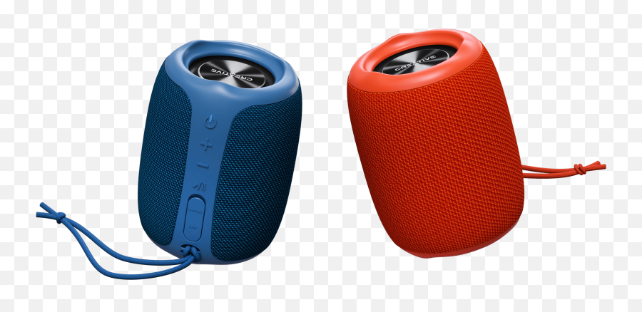 Creative Muvo Play Portable And Waterproof Bluetooth Speaker - Creative Muvo Play Orange Png,Triple C Icon Bluetooth Speaker