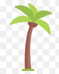 Palm Tree Free Vector Icons Designed By Freepik - Flat Icon Png