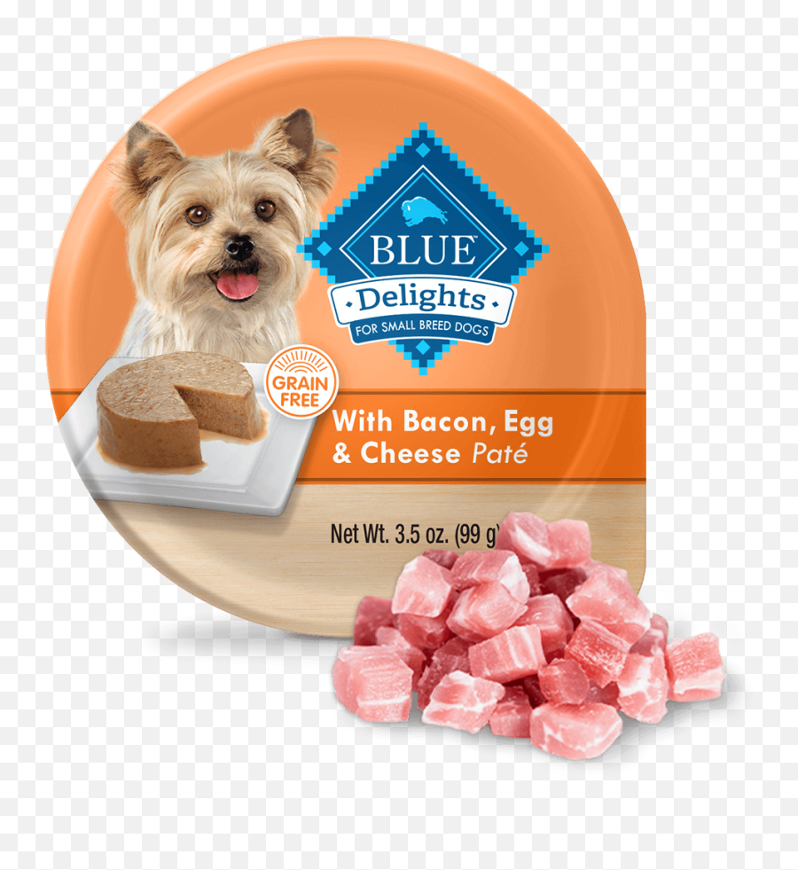 Blue Delights Wet Dog Food - Bacon Egg U0026 Cheese Flavor Blue Buffalo Delights Png,Bacon And Eggs Icon