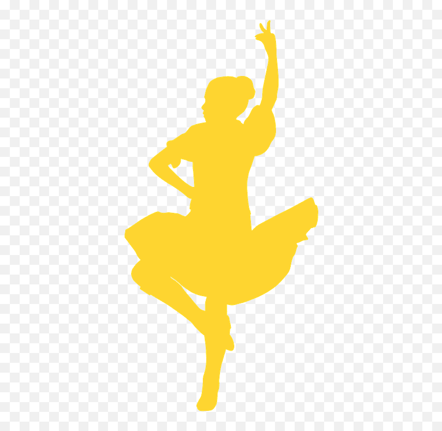 Irish Dancer Silhouette - Free Vector Silhouettes Creazilla Athletic Dance Move Png,Dancing Gir Icon