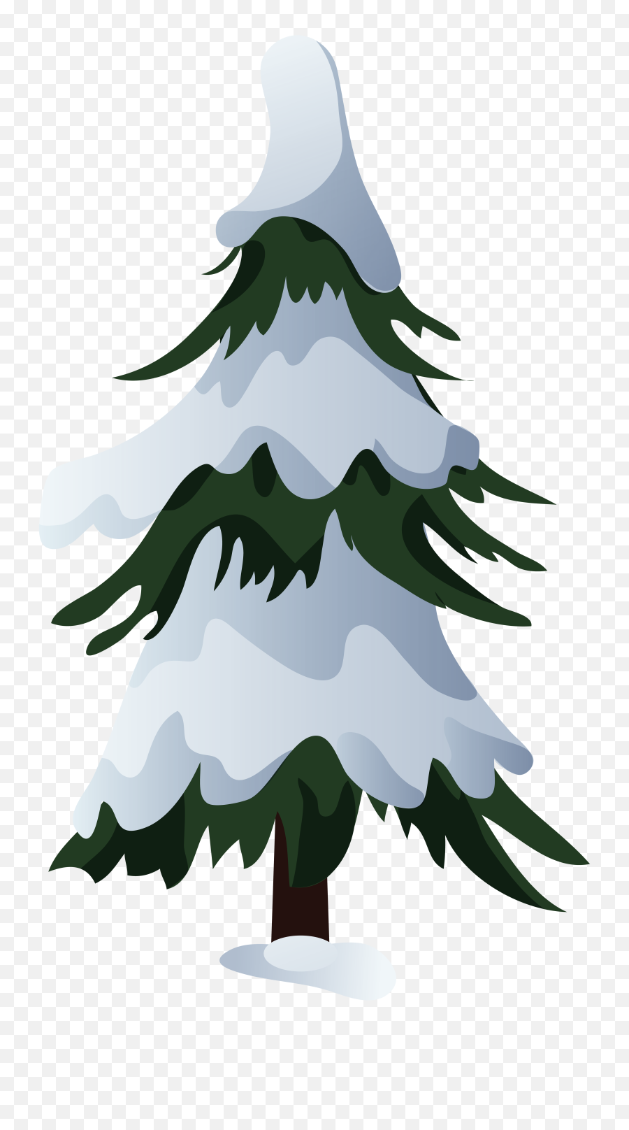 Snowy Pine Tree Clipart Free Download - Snowy Pine Tree Png,Pine Tree Transparent Background