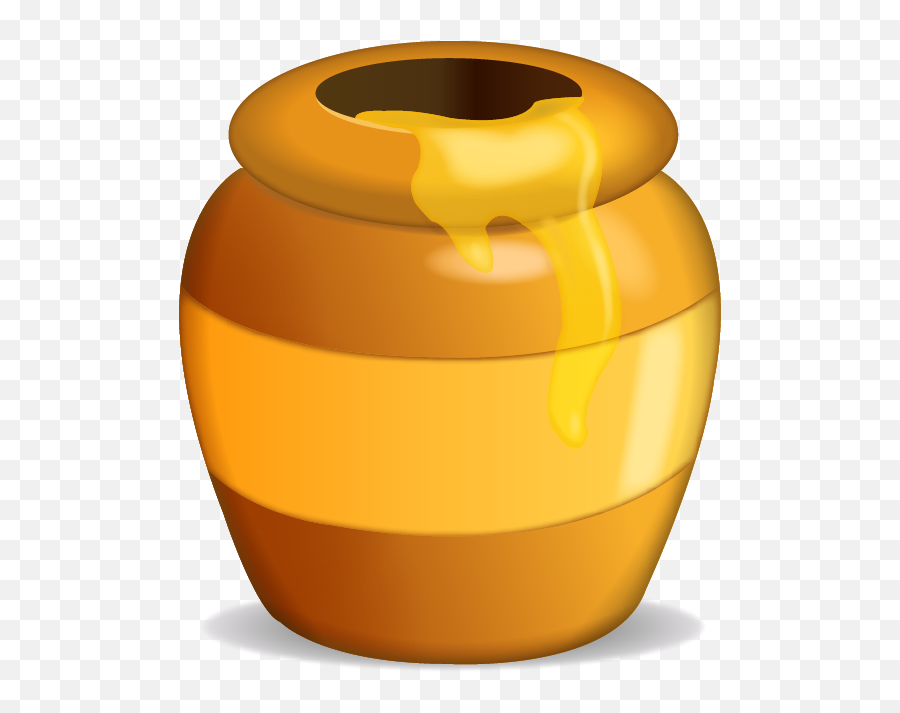 Honey Clipart Emoji Transparent Free For - Honey Emoji Png,Honey Transparent