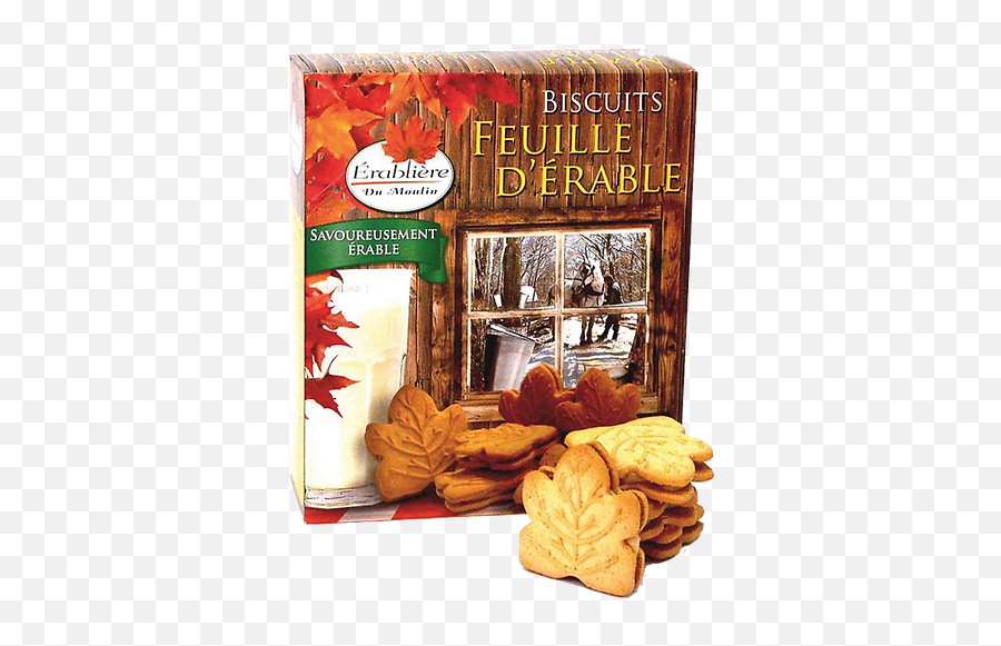 Biscuits Feuille Du0027érable - Érablière Du Moulin Galletas De Sirope De Arce Png,Canada Leaf Png