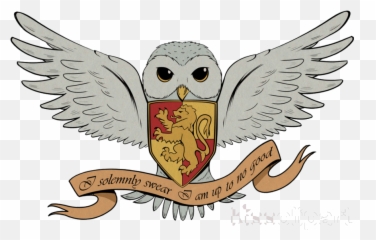 Png Harry Potter Cartoon Owl Clipart - Cartoon Harry Potter Owl,Deathly Hallows Png