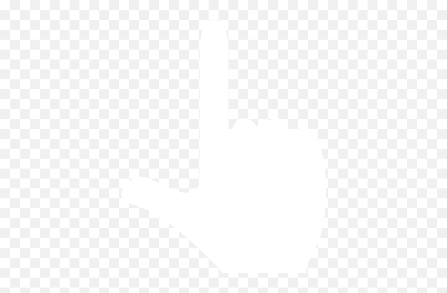 White Finger And Thumb Icon - White Hand Icon Png,Finger Png