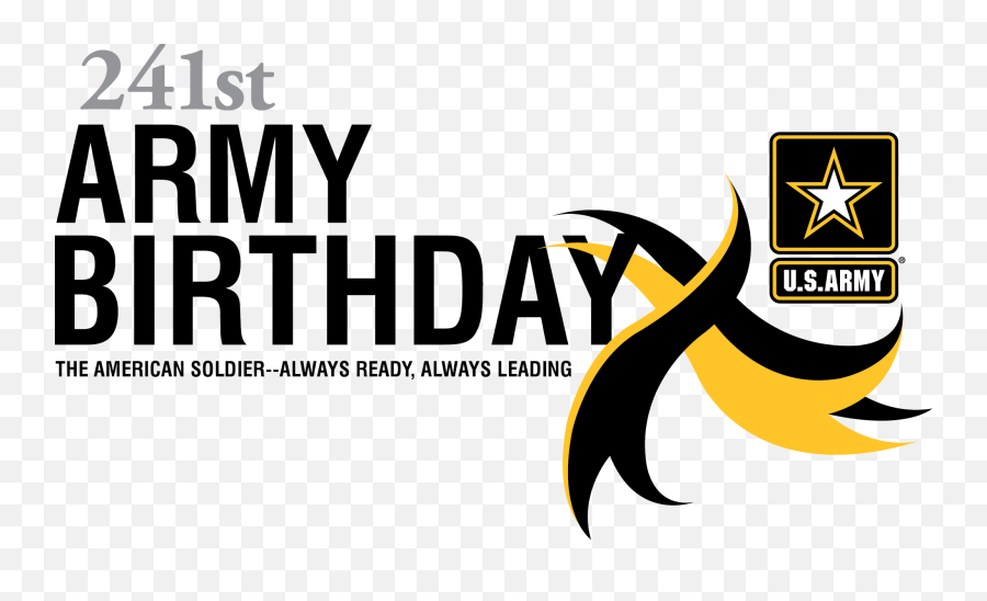 Download Celebrate The - Us Army 241st Birthday Png Image Us Army Birthday 2018,Us Army Logo Png