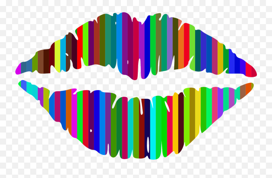 Abstract Art Chromatic - Lips Svg Free Png,Abstract Art Png