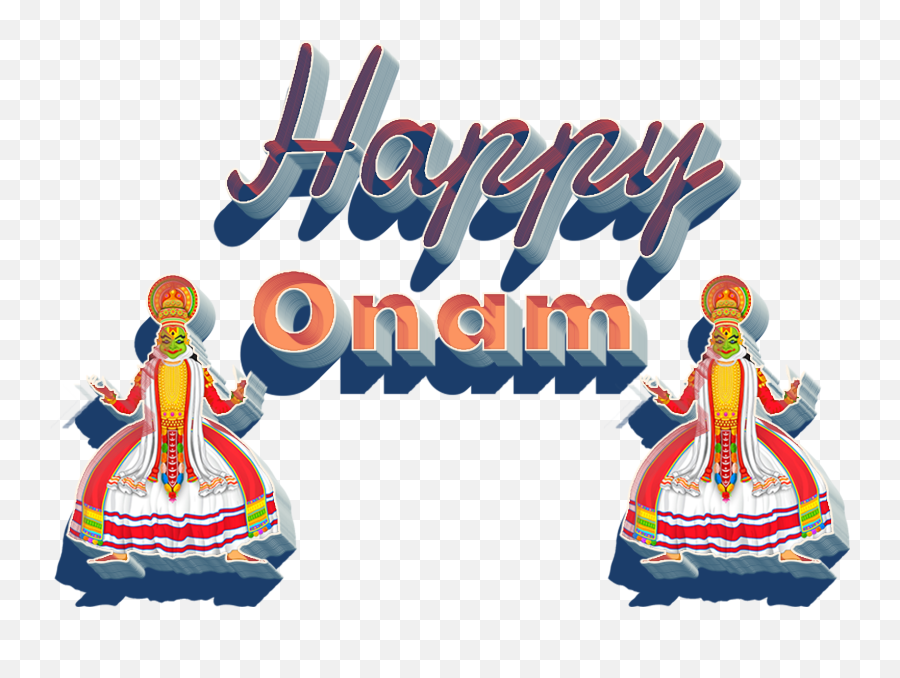 Happy Onam Transparent Background - Transparent Happy Onam Png,Happy Transparent Background