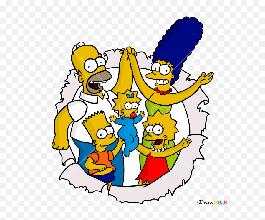 Simpsons Family No Background Png Play - Simpsons Family Transparent,Family Transparent Background