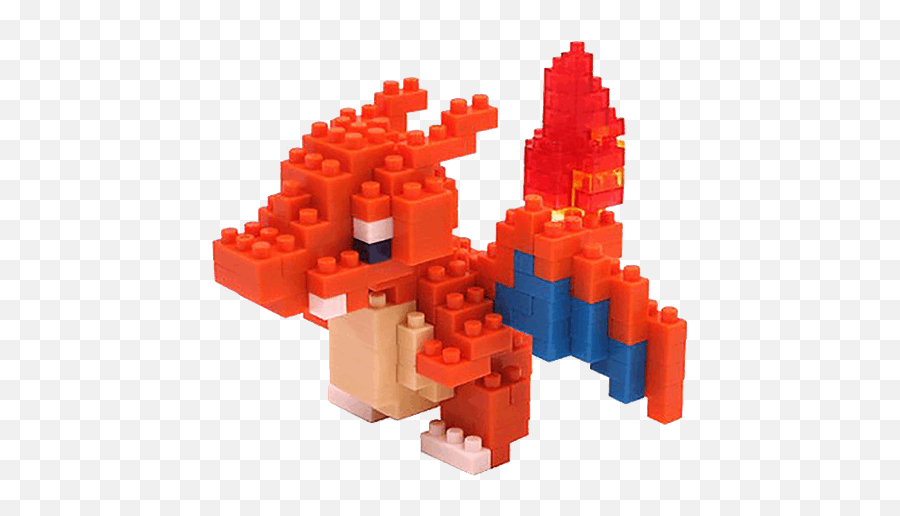 Pokemon - Charizard Nanoblocks Figure Charizard Nanoblock Png,Charizard Png