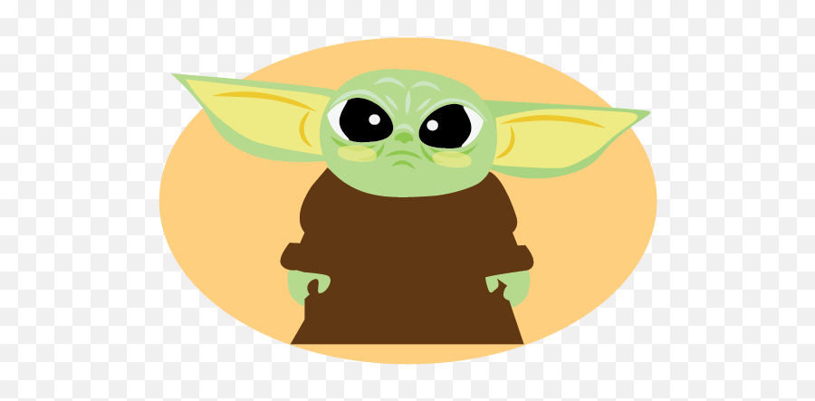 Baby Yoda - Cartoon Png,Yoda Transparent