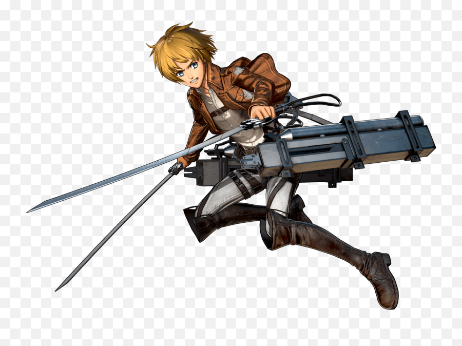 Attack - Attack On Titan Armin Png,Attack On Titan Png