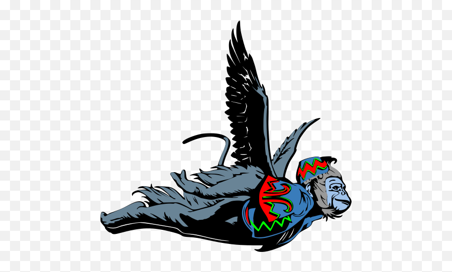 Download Wizard Of Oz Flying Monkeys Clipart Png Image With - Flying Monkeys Wizard Of Oz,Wizard Transparent