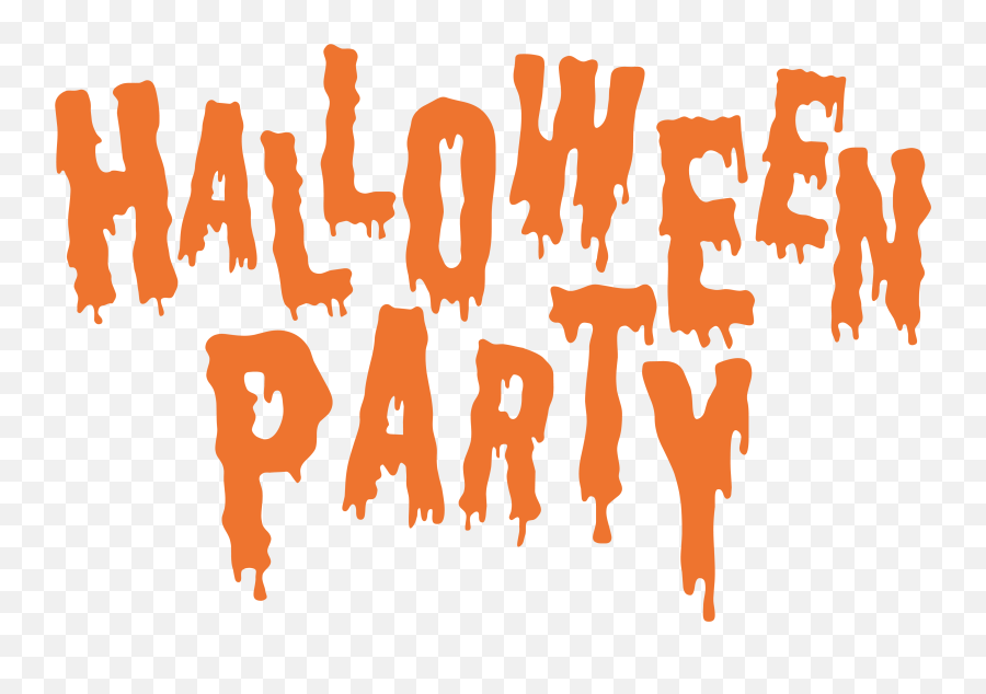 Library Of Halloween Party Banner - Halloween Party Black And White Clipart Png,Halloween Party Png