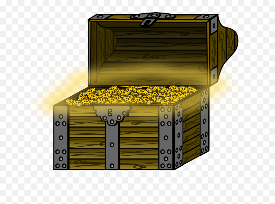 Treasure Chest Coins - Pirate Chest Transparent Background Png,Treasure Chest Transparent
