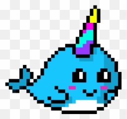 Narwhal - Mangekyou Sharingan Pixel Art Png,Narwhal Png