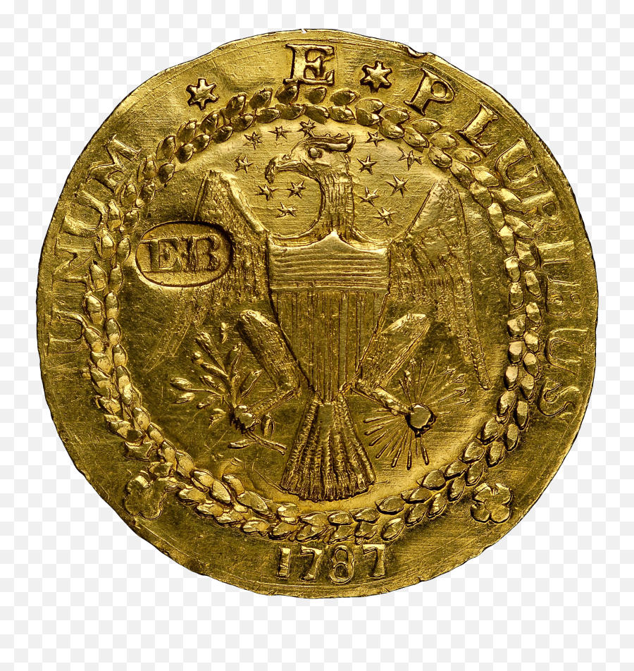 1787 Brasher Doubloon - Brasher Doubloon 1787 Png,Coin Transparent