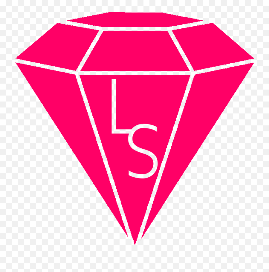 Ls Diamond Logo Pink - Diamond Svg Png,Ls Logo