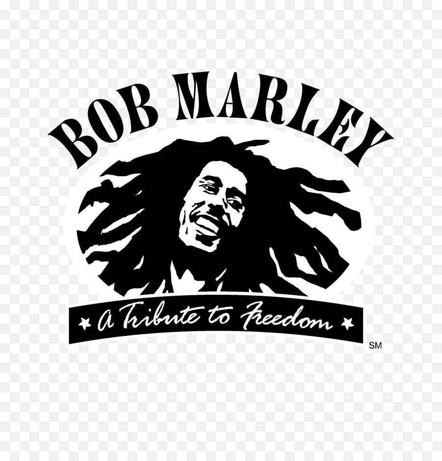 Download Bob Marley 01 Logo Black And - Bob Marley A Tribute To Freedom Png,Bob Marley Png