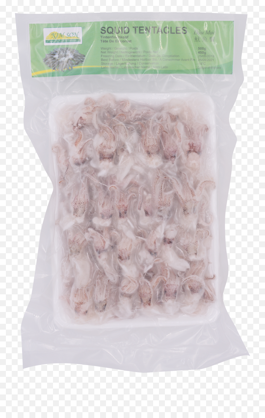 Kim Son Squid Tentacles Iqf 500g - Sunflower Seed Png,Tentacles Png