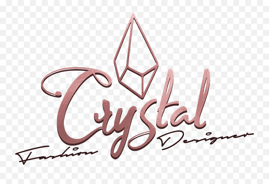 Crystal Fashion Design - Calligraphy Png,Fashion Logo
