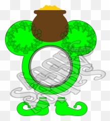 Mouse Clover 2b - St Patricku0027sDigital ClipArtArt ClipGift TagNotebookScrapbookbannerbackgroundgift card sold by Sabbys Shop Cross png