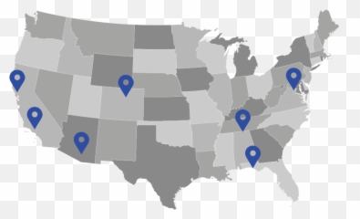 Download Us Map Pins 2 Copy - Usa Map Four Colors Full Chicago Usa Map Png,Usa Map Png