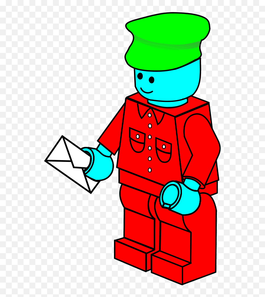 Clip Art - Lego Clipart Png,Mailman Png